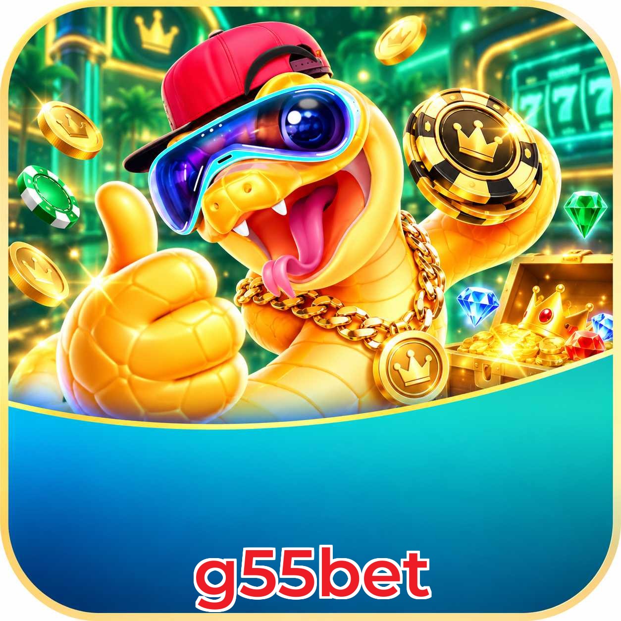 Página oficial da g55bet no Facebook com promoções e suporte